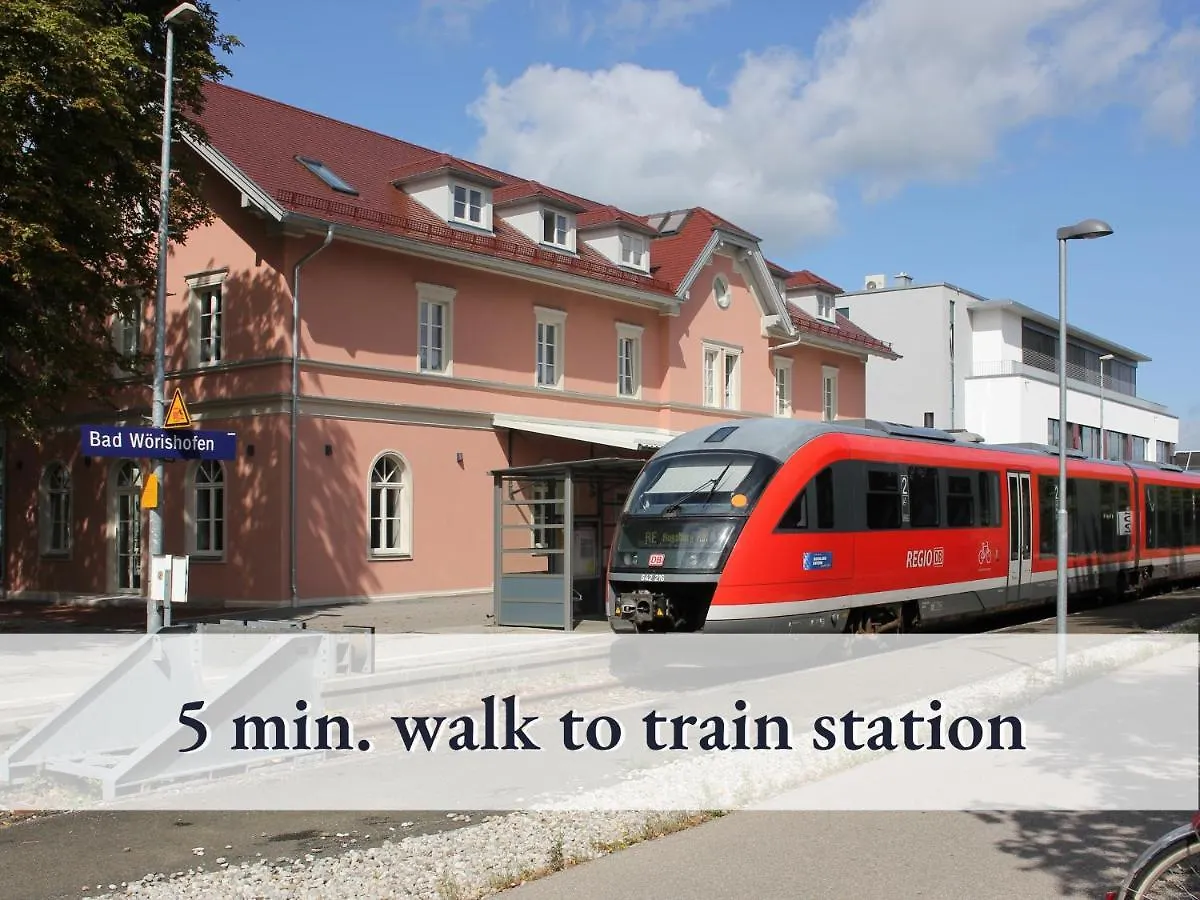 Hallo!-Apartment: Zentrale Zweiraum-Ferienwohnung mit WLAN Bad Worishofen 0*,  Germany
